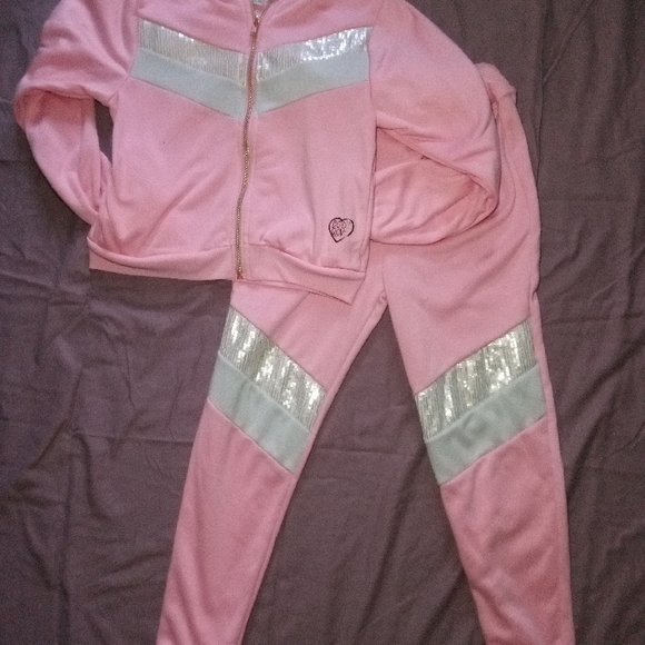 Pink and Silver Tracksuit - Picture 6 of 6